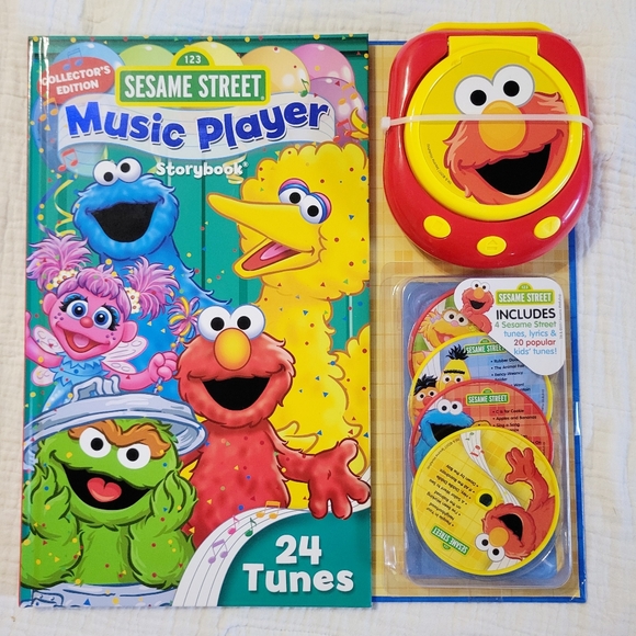 Elmo sing along book with CD player